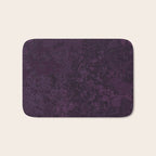Rough And Tough Texture Fuchsia Purple Plum Blue Bath Mat Gallery Image 1