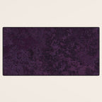 Rough And Tough Texture Fuchsia Purple Plum Blue Desk Mat Gallery Image 3