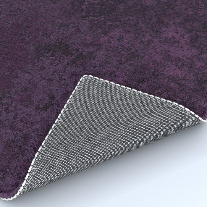 Rough And Tough Texture Fuchsia Purple Plum Blue Rug Gallery Image 4