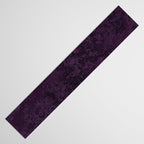 Rough And Tough Texture Fuchsia Purple Plum Blue Table Runner Gallery Image 3