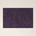 Rough And Tough Texture Fuchsia Purple Plum Blue Welcome Mat Gallery Image 1