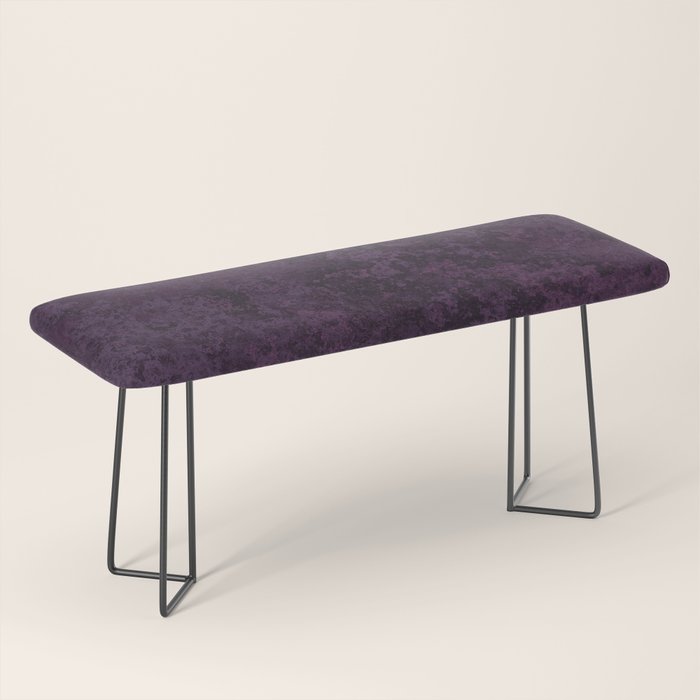 Rough And Tough Texture Fuchsia Purple Plum Blue Bench Gallery Image 1