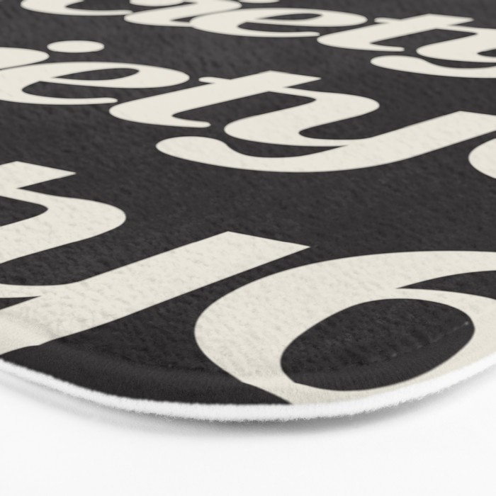 Society6 Logo Repeat Bath Mat Gallery Image 3