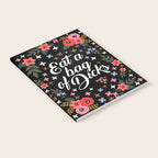 Eat A Bag Of Dicks, Funny Saying Notebook Gallery Image 2