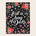 Eat A Bag Of Dicks, Funny Saying Notebook Gallery Image 4