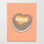 Scorpio Heart Cake Notebook Gallery Image 4