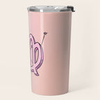 Virgo Symbol Travel Mug Gallery Image 2