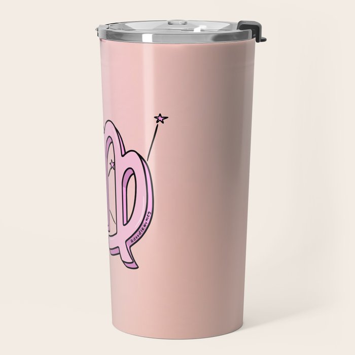 Virgo Symbol Travel Mug Gallery Image 2