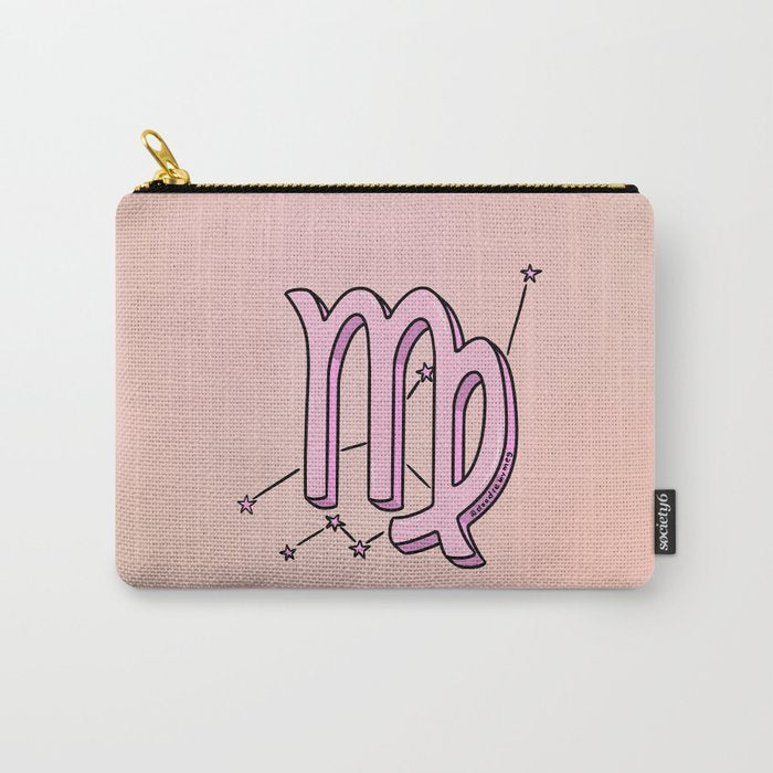 Virgo Symbol Carry All Pouch Gallery Image 1