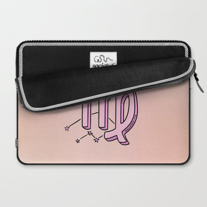 Virgo Symbol Laptop Sleeve Gallery Image 2