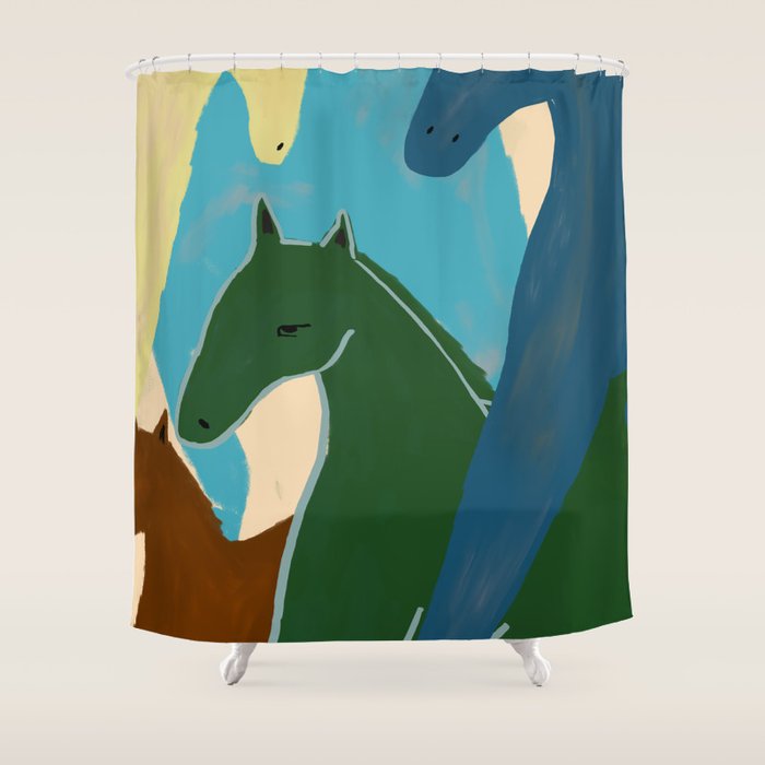 Good Day Shower Curtain Gallery Image 1