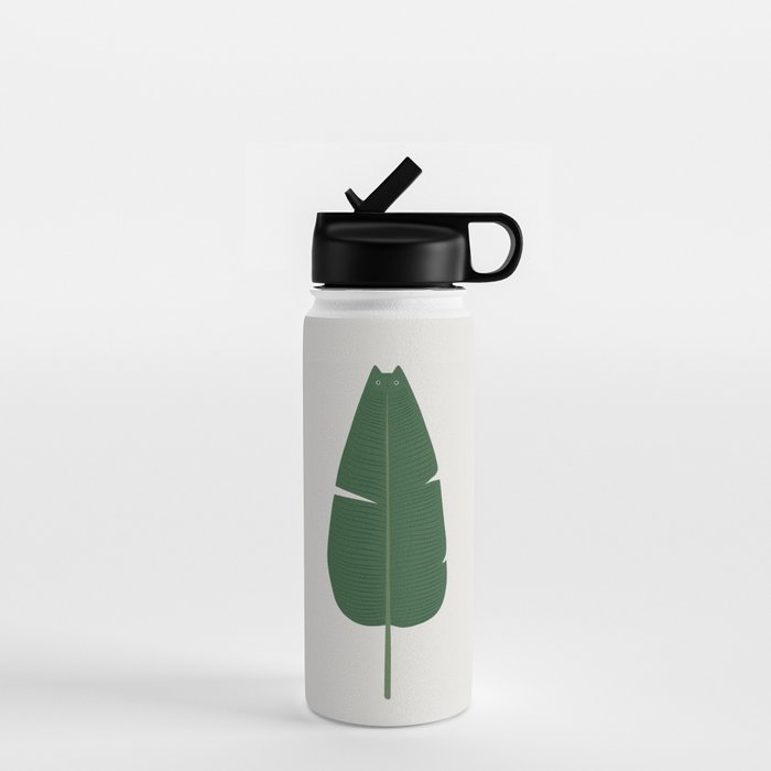 Cat and Plant 23 Water Bottle Gallery Image 1
