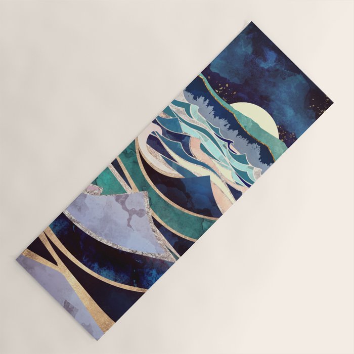 Moonlit Ocean Yoga Mat Gallery Image 1