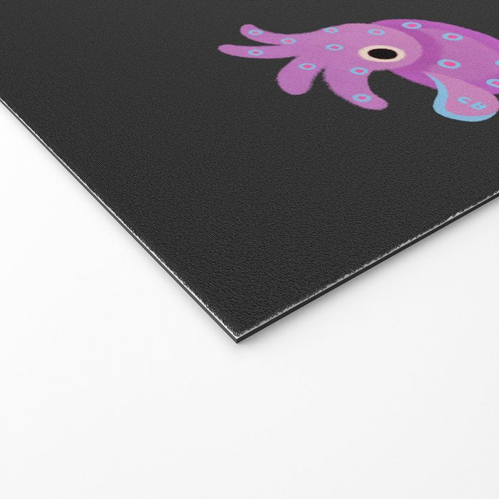 Squids - black Welcome Mat Gallery Image 2
