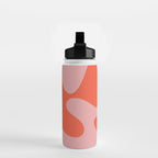 Wavy Land - Pink And Red Water Bottle Gallery Image 2