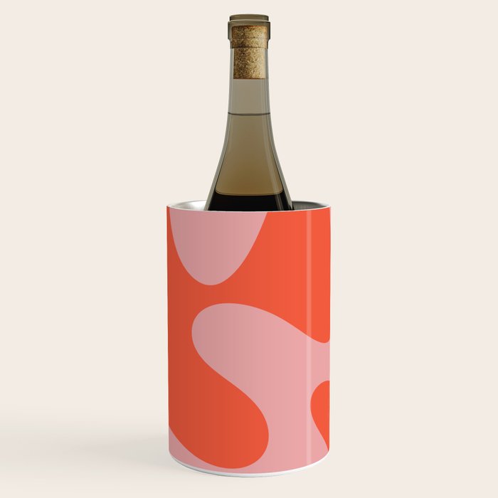 Wavy Land - Pink And Red Wine Chiller Gallery Image 3