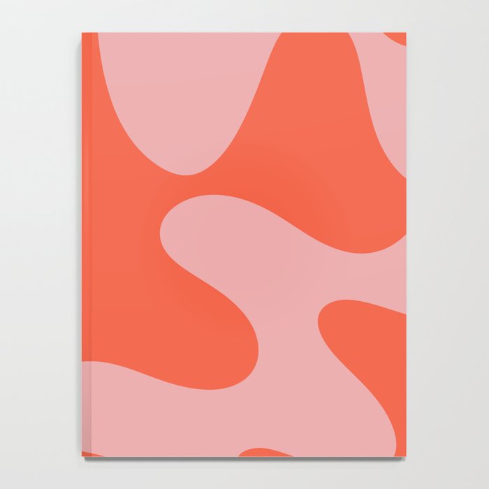 Wavy Land - Pink And Red Notebook Gallery Image 4