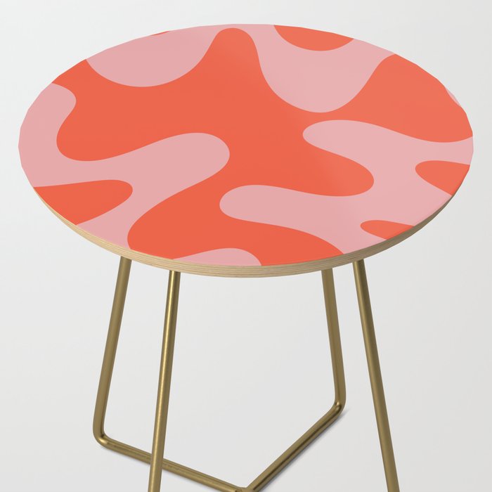 Wavy Land - Pink And Red Side Table Gallery Image 2
