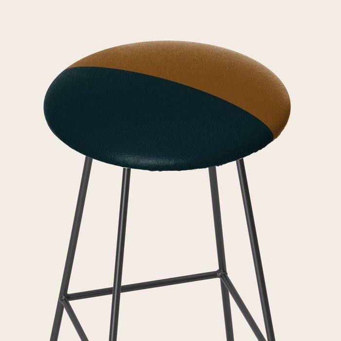 Color Block Abstract XI Stool Gallery Image 2