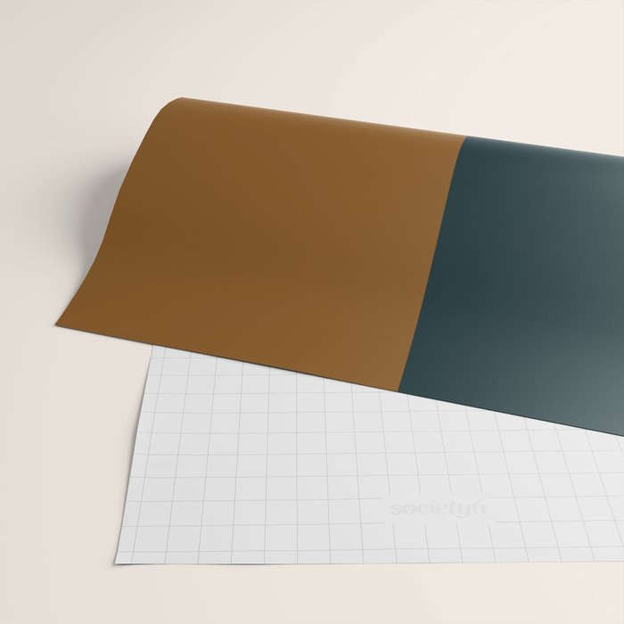Color Block Abstract XI Wrapping Paper Gallery Image 2