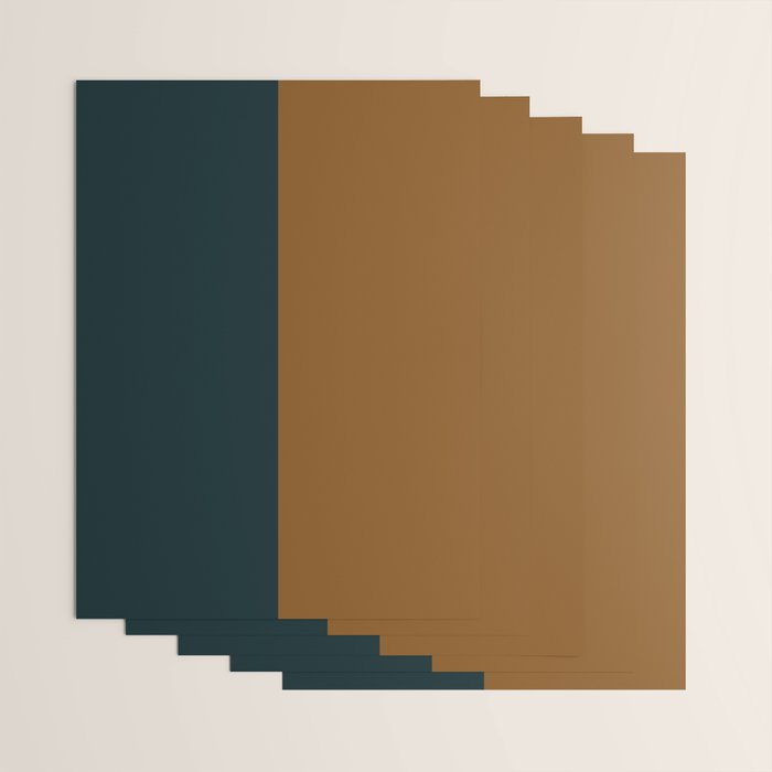 Color Block Abstract XI Wrapping Paper Gallery Image 3