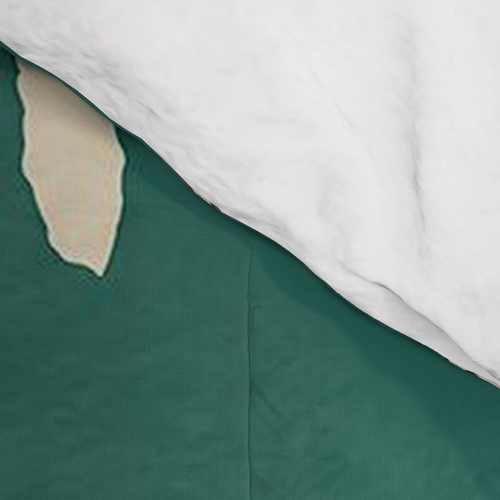 Leaping Cheetah Emerald Comforter Gallery Image 4