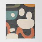Abstract shapes in the skies 3 Throw Blanket Gallery Image 2