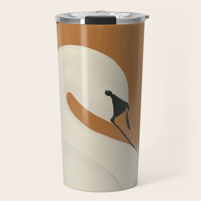 White Swan 2 Travel Mug Gallery Image 1