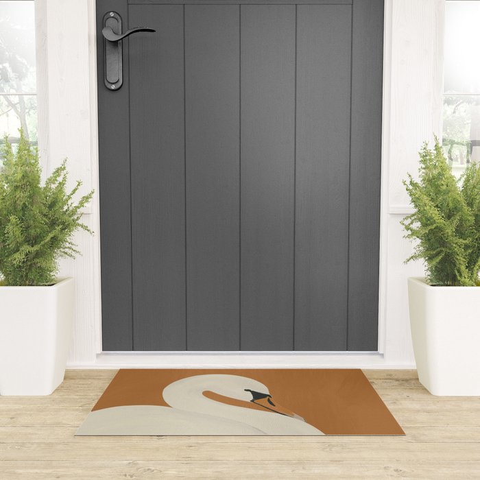 White Swan 2 Welcome Mat Gallery Image 3