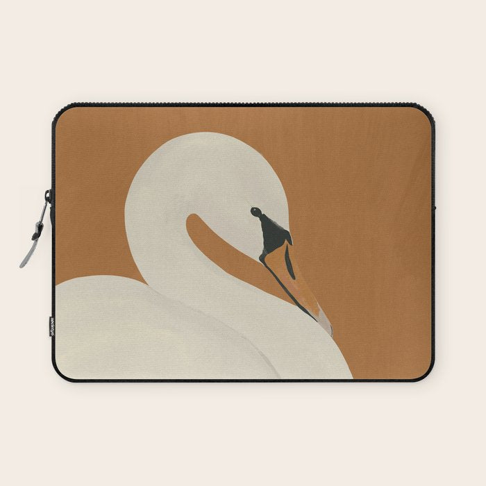 White Swan 2 Laptop Sleeve Gallery Image 1