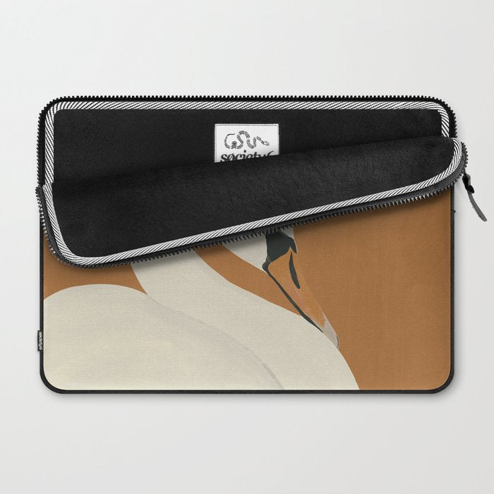 White Swan 2 Laptop Sleeve Gallery Image 2