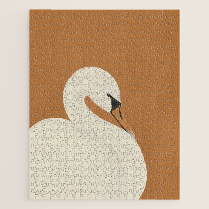 White Swan 2 Jigsaw Puzzle Gallery Image 1