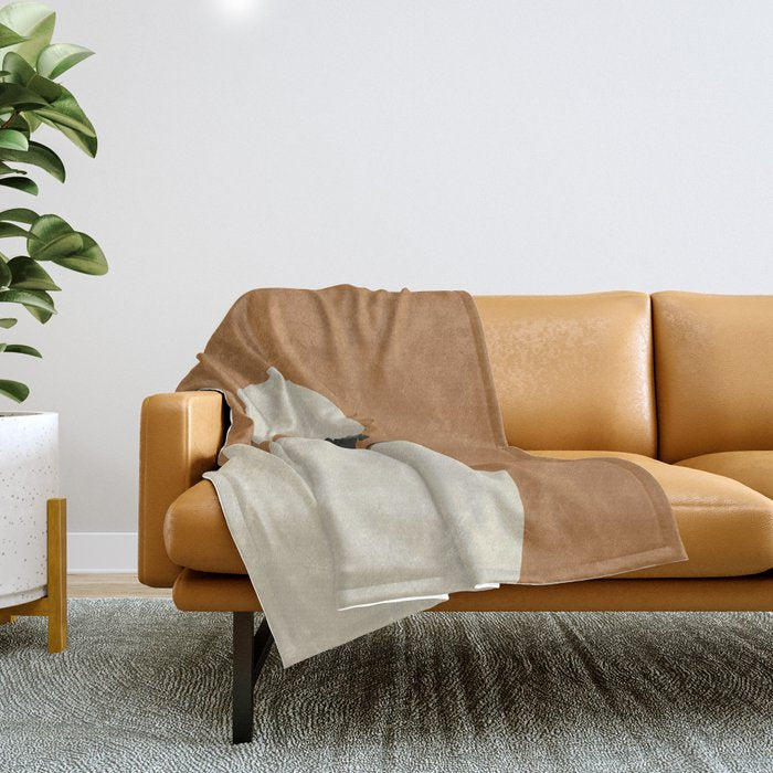 White Swan 2 Throw Blanket Gallery Image 1