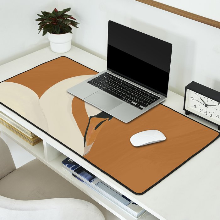 White Swan 2 Desk Mat Gallery Image 2