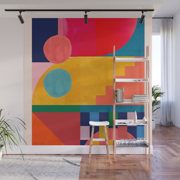 Geometric Shapes 149 Wall Mural Gallery Image 1