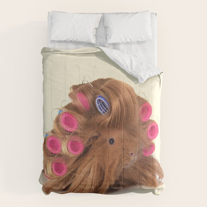 CURLY GUINEA PIG Comforter Gallery Image 6