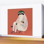 Just Slothin' Around Wall Mural Gallery Image 2