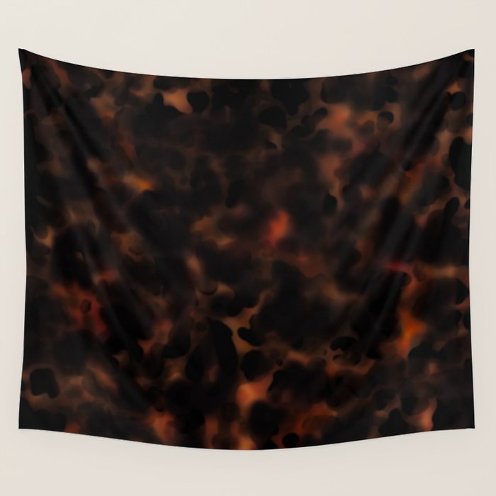 tortoise shell texture Wall Tapestry Gallery Image 4