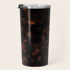 tortoise shell texture Travel Mug Gallery Image 3
