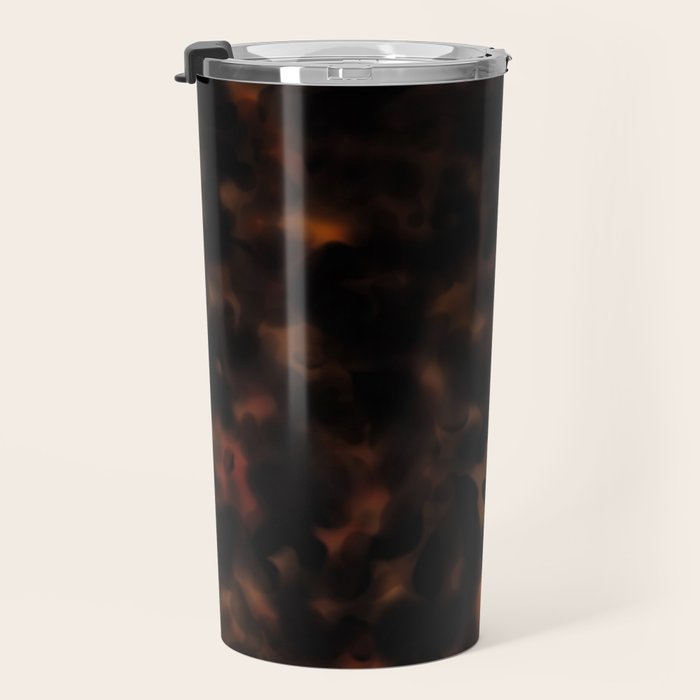 tortoise shell texture Travel Mug Gallery Image 3