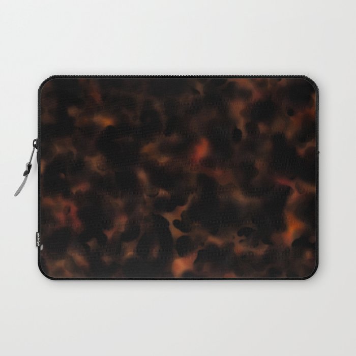 tortoise shell texture Laptop Sleeve Gallery Image 1