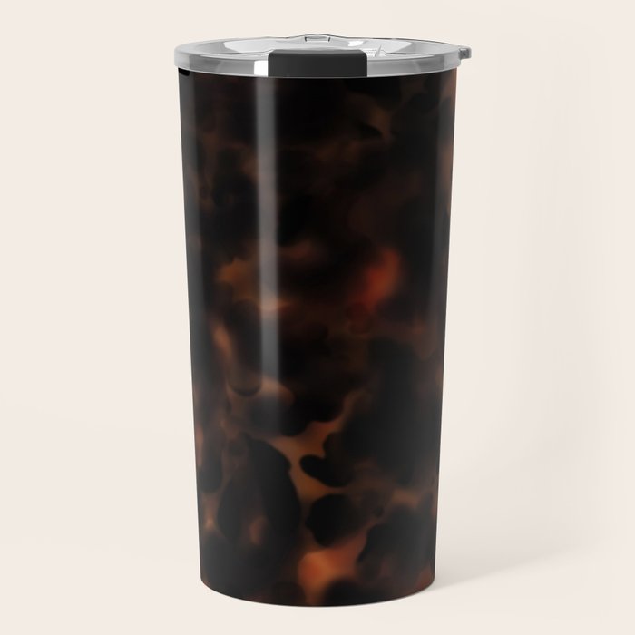 tortoise shell texture Travel Mug Gallery Image 1