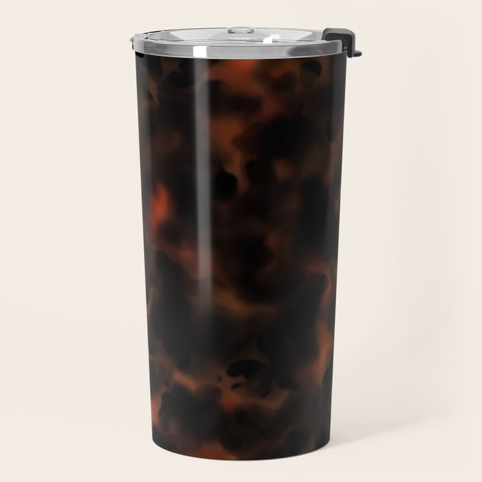 tortoise shell texture Travel Mug Gallery Image 2