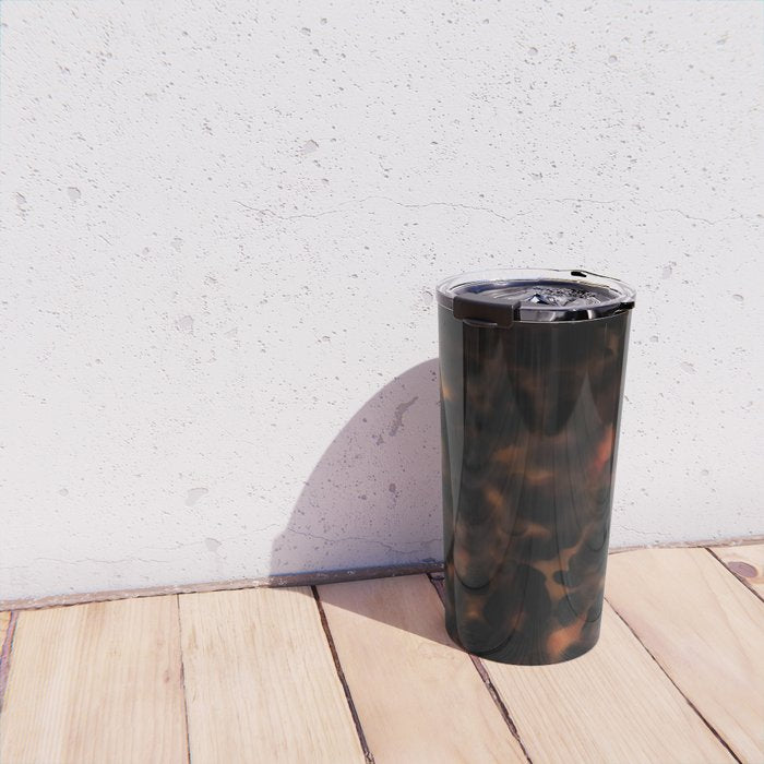 tortoise shell texture Travel Mug Gallery Image 4