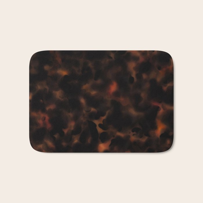 tortoise shell texture Bath Mat Gallery Image 1