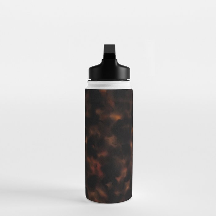 tortoise shell texture Water Bottle Gallery Image 3