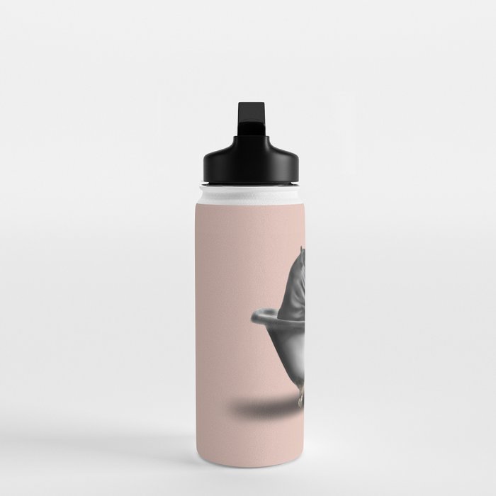 Hippo in Bath Water Bottle Gallery Image 3