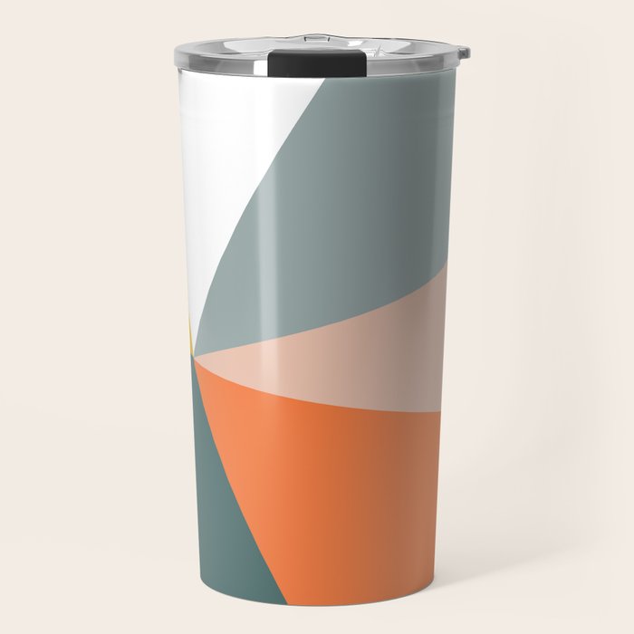 Modern Geometric 33 Travel Mug Gallery Image 1