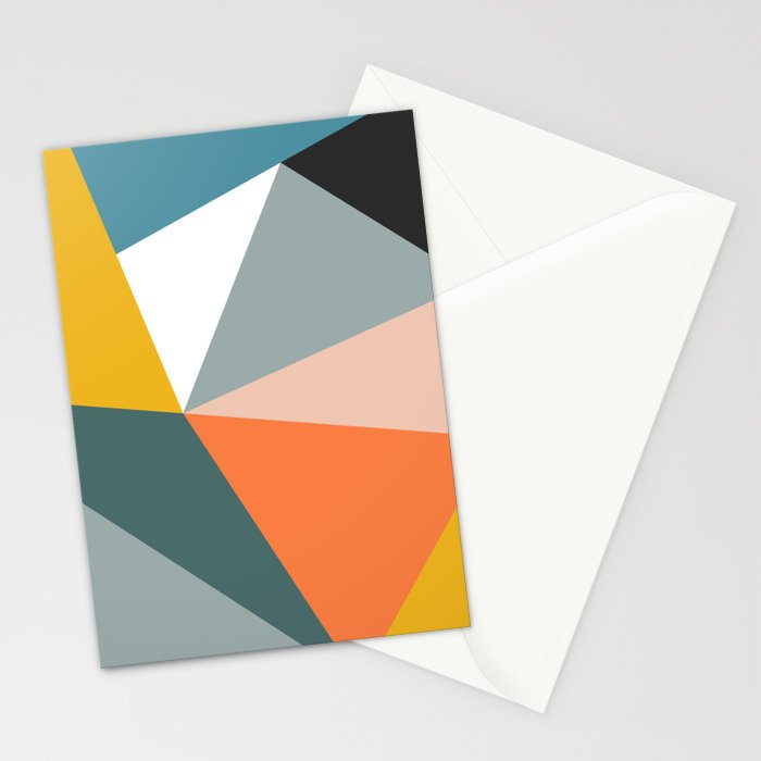 Modern Geometric 33 Stationery Card Gallery Image 2