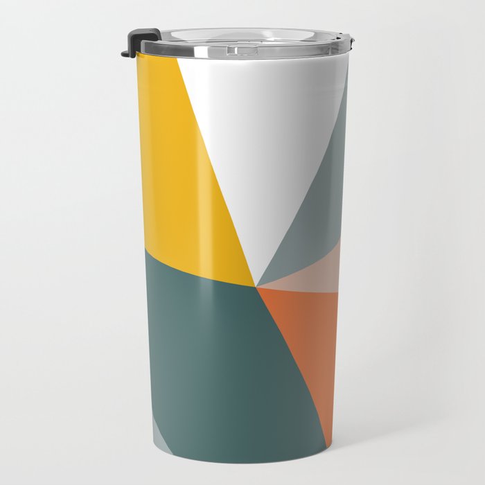 Modern Geometric 33 Travel Mug Gallery Image 3